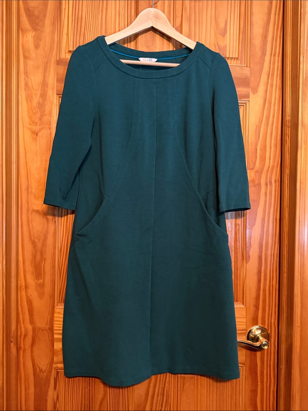Boden Teal Green Midi Dress